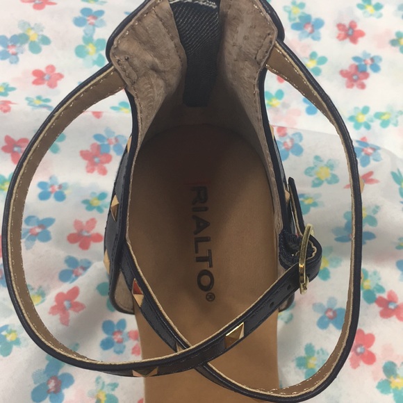 Rialto studded strap wedges - Picture 6 of 8